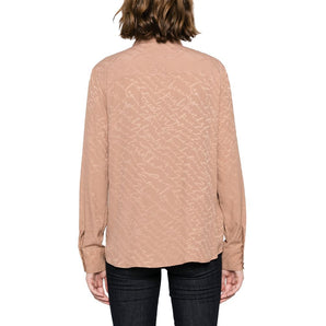 PINKO Beige Silk Women Shirt