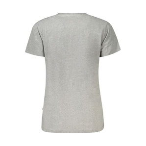 Guess Jeans Gray Cotton Women T-Shirt
