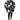 Dolce & Gabbana Black Floral Print Puffer Quilted Jacket
