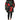 Dolce & Gabbana Black Floral Polyester Hooded Quilted Jacket