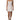 Dolce & Gabbana White Lace Gold DG Logo Silk Dress Sleepwear