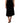 Dolce &amp; Gabbana Black High Waist Fit Flared Midi Skirt