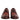 Dolce & Gabbana Burgundy Leather Lace Up Derby Dress Shoes