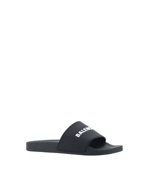 Balenciaga rubber pool sandals
