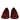 Dolce & Gabbana Red Velvet Slip On Loafers Formal Shoes