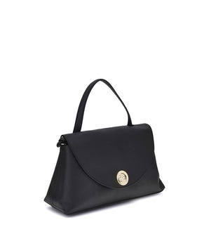 Coccinelle Black Calf Leather Bos Taurus Handbag
