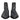 Dolce & Gabbana Dark Gray Cotton Sequined Chelsea Boots Shoes