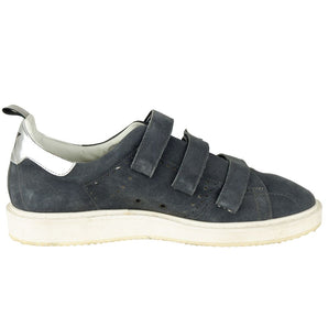 Golden Goose Gray Calfskin Sneakers