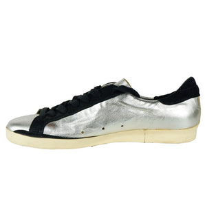 Golden Goose Gray Calfskin Sneakers
