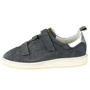 Golden Goose Gray Calfskin Sneakers