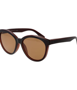 Serengeti Brown Plastic Sunglasses