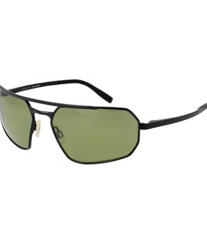 Serengeti Black Plastic Sunglasses