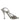 Dolce & Gabbana Silver Rhinestone Ankle Strap Heel Sandals Shoes