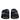 Dolce & Gabbana Black Slides Slip On Sandals Shoes