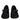 Dolce & Gabbana Black Vally Taormina Floral Lace Pumps Shoes