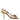 Dolce & Gabbana Gold Rhinestone Ankle Strap Heel Sandals Shoes