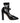 Dolce & Gabbana Black Leather Lace Socks Heels Pumps Shoes