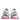 Dolce & Gabbana White Rose Print Sorrento Sneakers Shoes