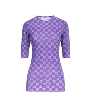 Ambush Purple Elastane T-Shirt