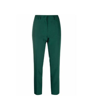 BLANCA VITA Green Elastane Cropped Pants