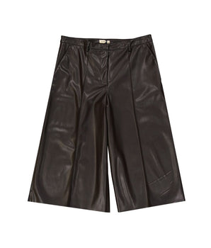 BLANCA VITA Brown Polyethylene Shorts