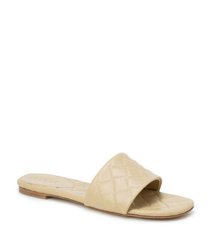 Bottega Veneta Beige Lamb Leather Sandals