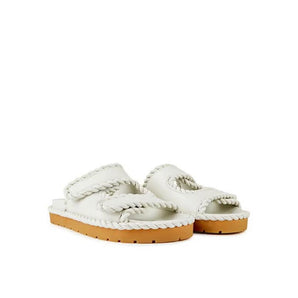 Bottega Veneta Jack Flat Mule Sandals
