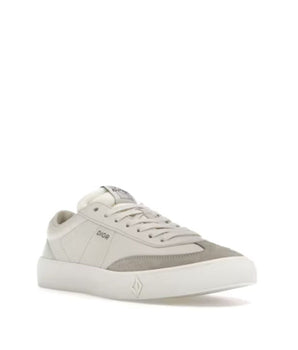 Dior Gray Calfskin Low Top Sneakers