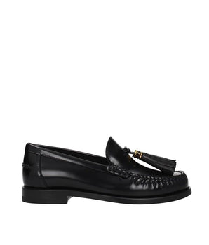 Dior Black Calfskin Slip-On Loafers