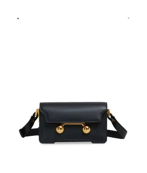 Marni Black Calfskin Belt Bag