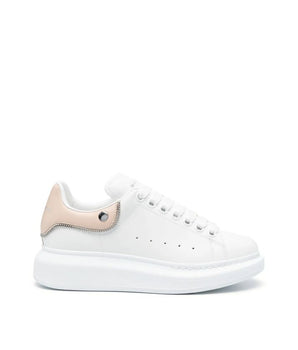 Alexander McQueen White Calfskin Chunky Sneakers