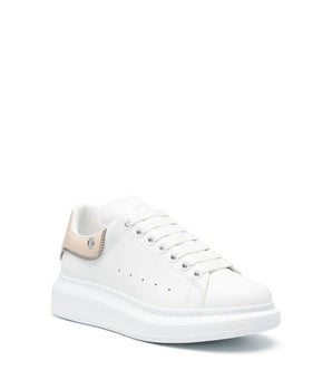 Alexander McQueen White Calfskin Chunky Sneakers