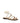 Dior White Calfskin Flat Sandals