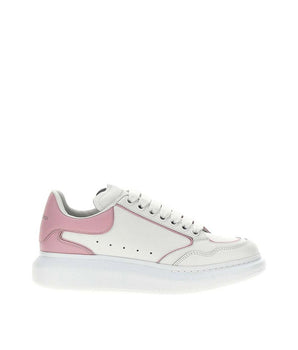 Alexander McQueen White Calfskin Low Top Sneakers