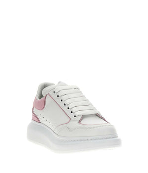 Alexander McQueen White Calfskin Low Top Sneakers