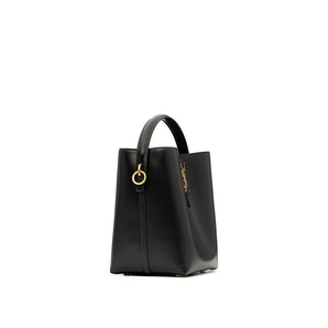 Saint Laurent Le 37 Leather Medium Bucket Bag