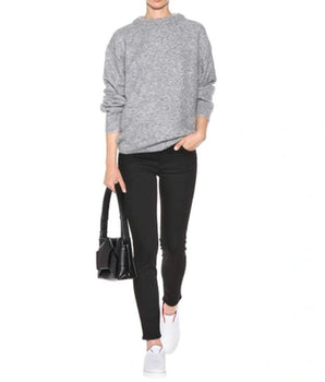 Acne Studios Black Cotton Skinny Jeans