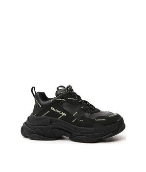 Balenciaga Black Calfskin Chunky Sneakers