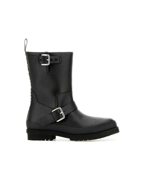 Stella McCartney Black Polyester Ankle Boots