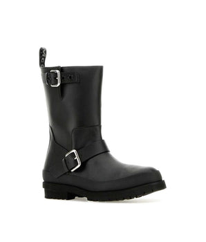 Stella McCartney Black Polyester Ankle Boots