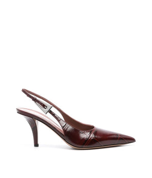 Paris Texas Red Calfskin High Heel Pumps