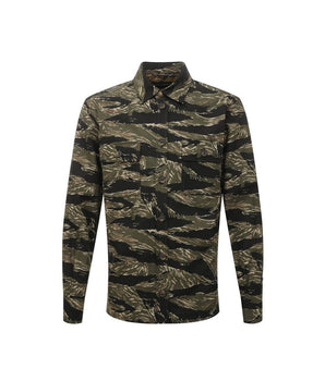 Dolce & Gabbana Green Cotton Pattern Shirt