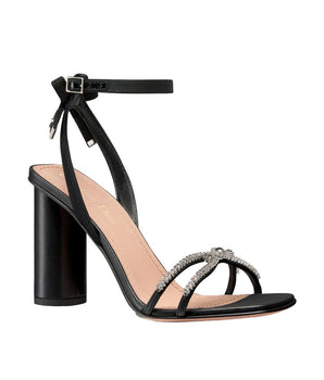 Dior Black Calfskin Stiletto Heel Sandals