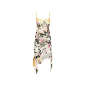Acne Studios Printed Crepe Dress