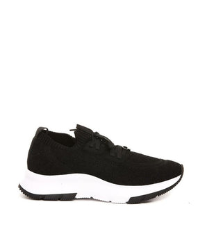 Gianvito Rossi Black Fabric Athletic Sneakers