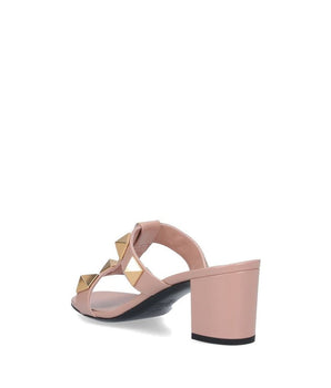 Valentino Garavani Beige Calfskin Sandals