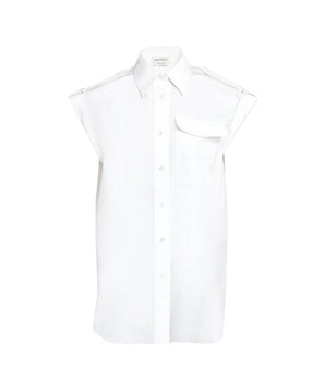 Alexander McQueen White Cotton Shirt