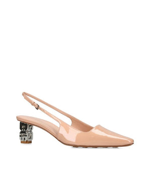 Givenchy Beige Calfskin Mid Heel Pumps