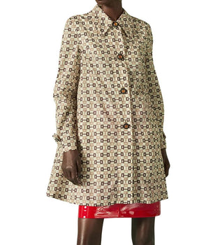 Gucci Beige Polyamide Coat