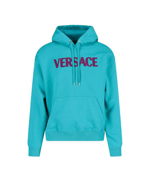 Versace Green Cotton Sweatshirt